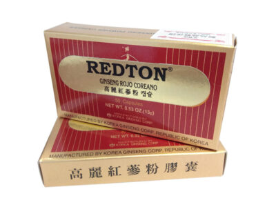 Ginseng Red Koreano 300mg 50 Redton Capsulas