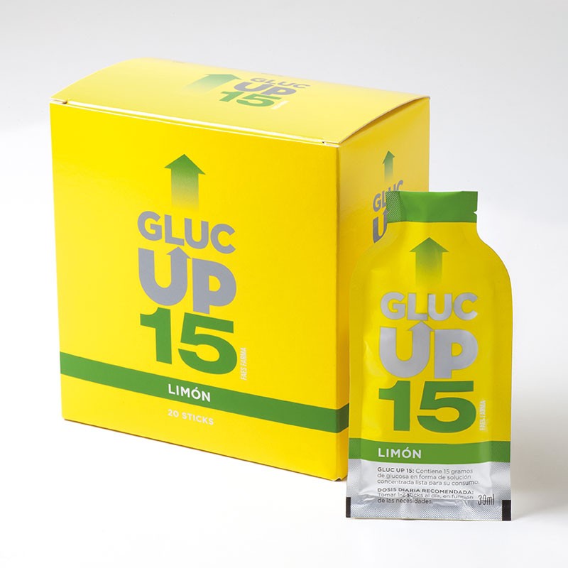 GLUC UP LIMON 15G x 20 ESTRADAS FAES FARMA