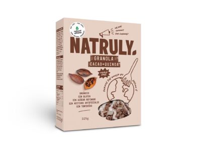 Cacau, coco e quinoa bio 325g natury