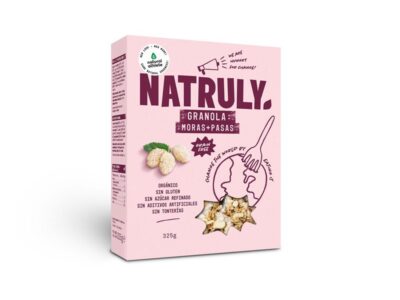 Bio 325g naturuly granola e passas