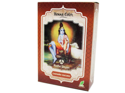 Henna Dark Castaño Powder 100 g Radhe Shyam