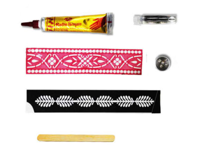 Tatuagem de hena radhe shyam