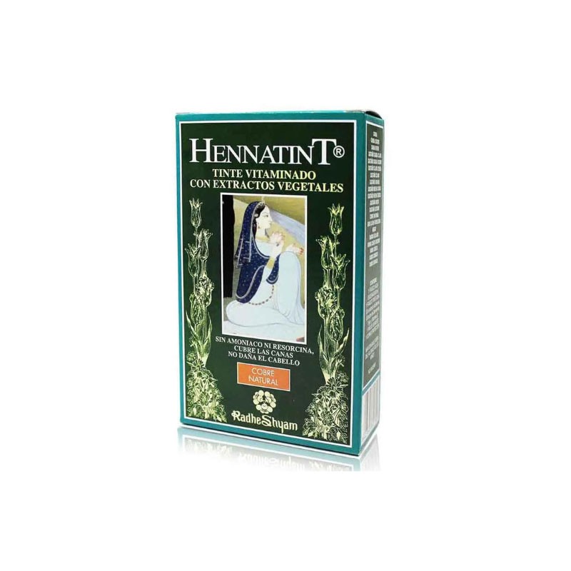 Hennatint 8 cobre natural 60ml+60ml radhe sham