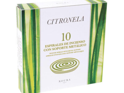 Antimosquitos em espiral incenso Citronela 10 UNDS Roura