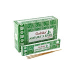 Basílio de Basil 12x15g da Nature, Nag Champa da natureza