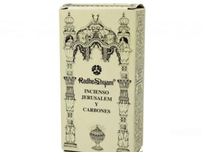 Incenso Jerusalém 50G e Carbon 10U Radhe Shyam