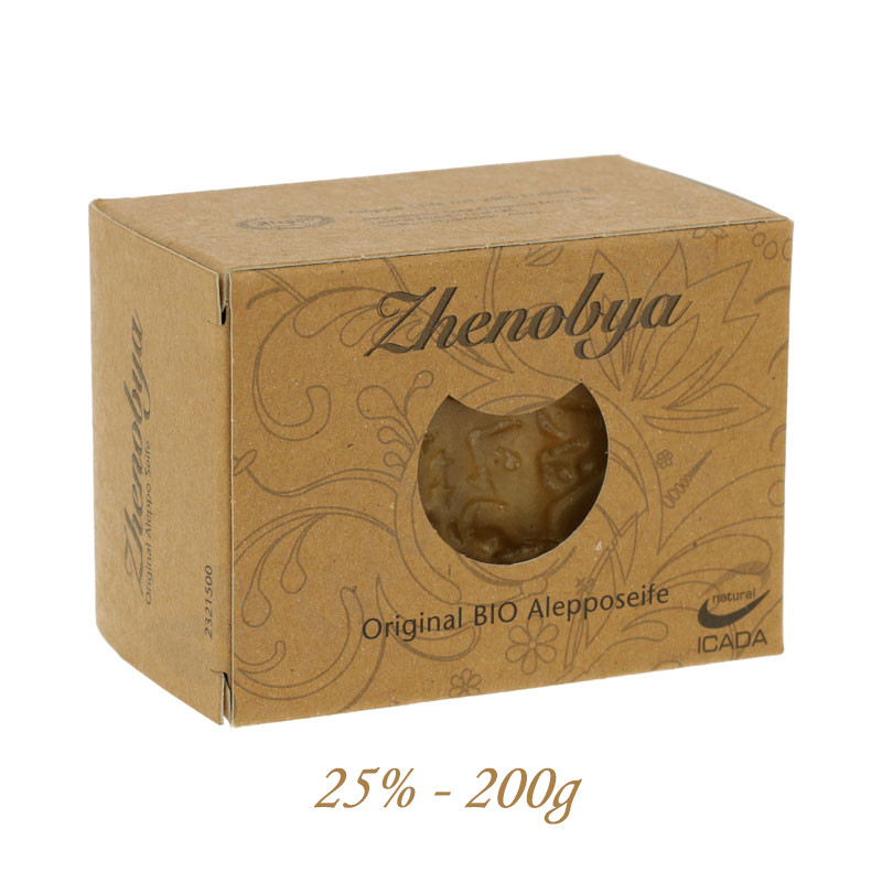 Aleppo Soap 75% - 25% 200 g Zhenobya