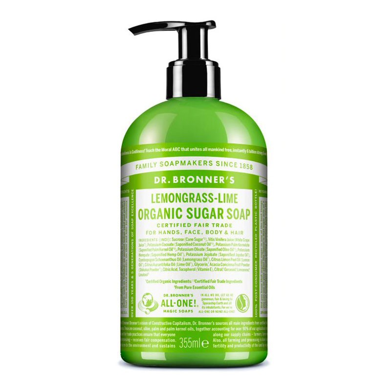 Lima Lima 355ml Lemongras Sugar Soap Dr. Bronner's