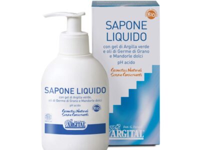 Sabão líquido com bio 250 ml de dispensador argital