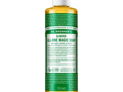 Amêndoas de sabão líquido bio 240ml Dr. Bronner's