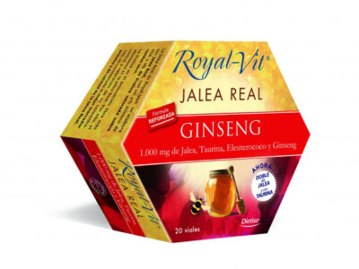 Royal Ginseng Jelly com taurine 20 frascos de dieta