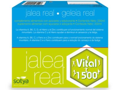 Geléia real vital 1500mg 10ml 20 frascos sotya