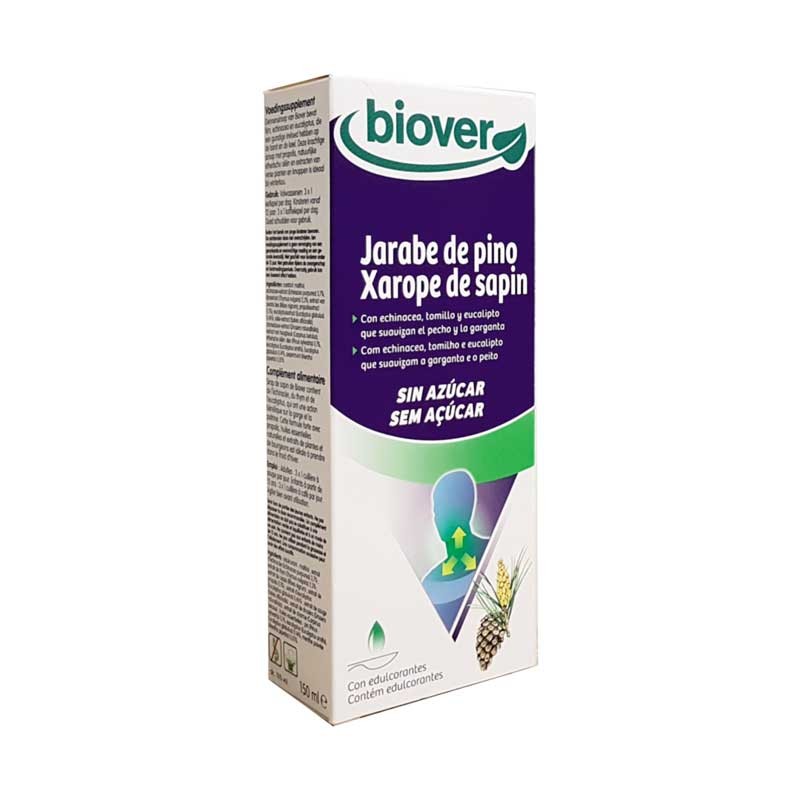 Xarope de pinho sem açúcar 150ml Biover