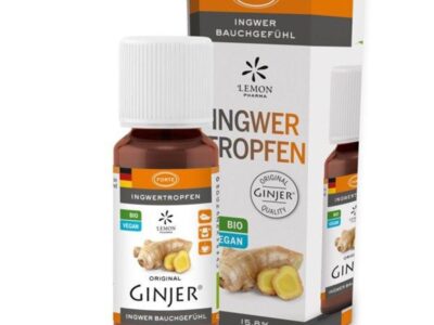 Gengibre ginjer forte bio 20ml limão farmacêutico