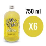 Kombucha Ginger and Lemon (Gingervida) Bio 6x750ml Komvida