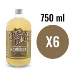 Kombucha Apple, Canela e Vanilla Bio 6x750ml Komvida