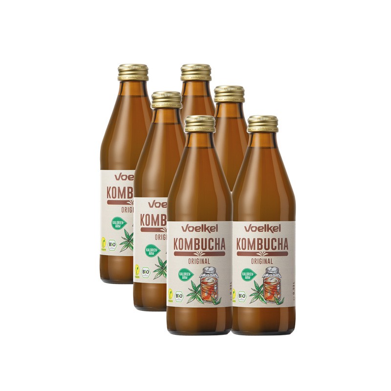 Kombucha BIO original 6x330ml Voelkel