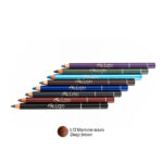 Lápis de contorno marrom escuro