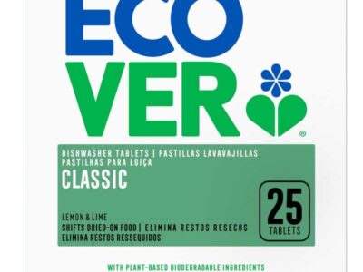 Máquina de lavar louça clássica 25 comprimidos ecover