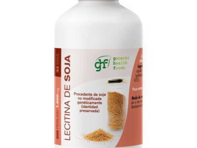 Soja Lecitina 1600mg 200 Pelas GHF