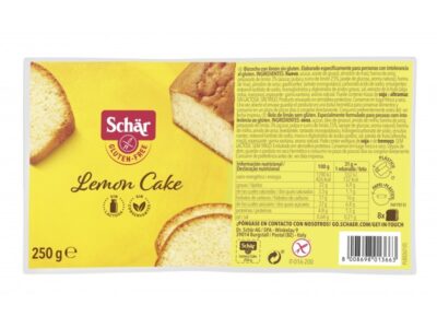 Bolo de limão 250g bolo de limon schar