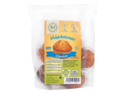 Magdalens clássicos sem glúten S/L 5U Sol Natural