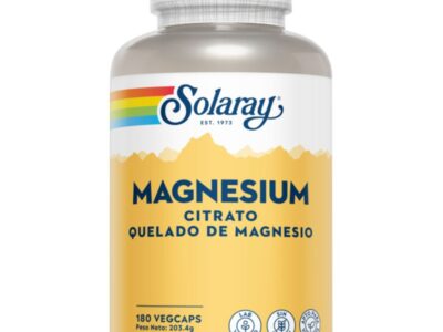 Citrato de magnésio Quelado 180VCAPS Solaray