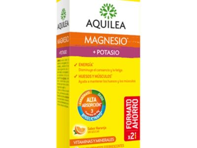 Magnésio+Efervescent Potassium 28 comprimidos de aquilea