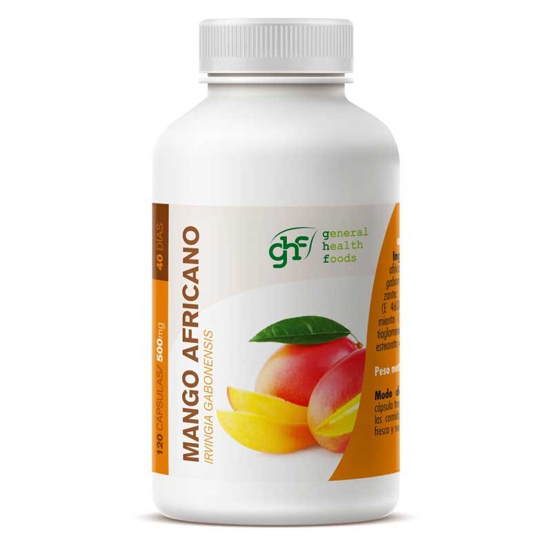 Mango africano 500mg 120 GHF cápsulas