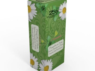 Camomila com hortelã 25 filtros a constância