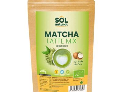 Matcha Latte Mix Bio 200G Sol Natural