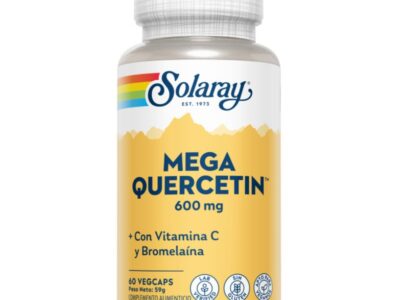 Mega quercetina 600mg 60vcaps solaray