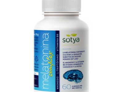 Complexo de metanina magnésio+triptofano+vitaminab6 550mg 60 capsulas sotya