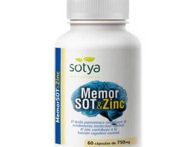 Memoryot & Zinc 750mg 60 Sotya Capsulas