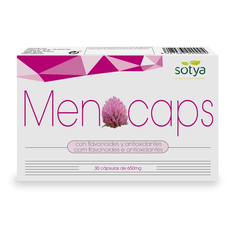 Menocaps 650mg 30 Capsulas Sotya