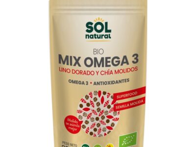 Mix Omega3 Lino e Chia Ground Bio 200G Sol Natural