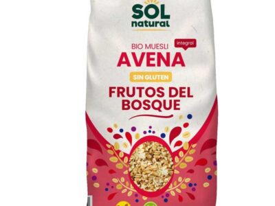 Avena Sampli com frutas do glúten sem Bost 425G Sol Natural