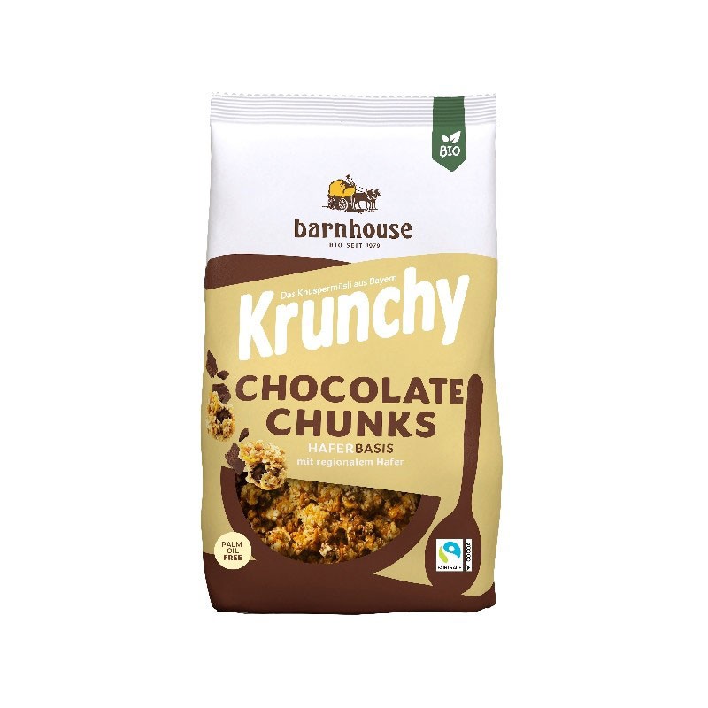Mueli Krunchy Chocolate Bio 500g Barnhouse
