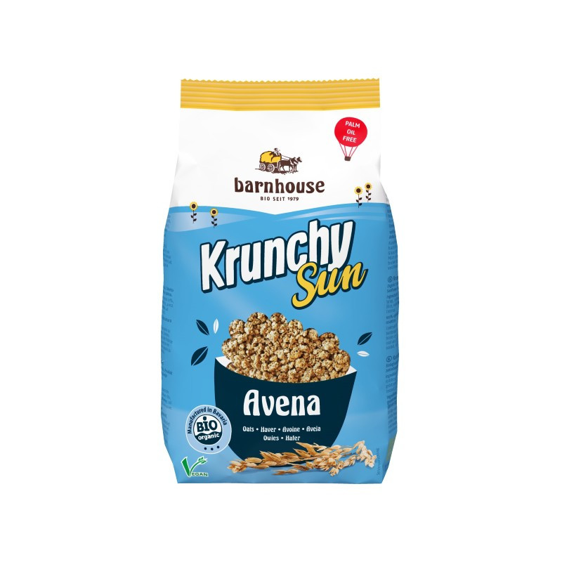Mustli Krunthy Sun Avena Bio 375G Barnhouse