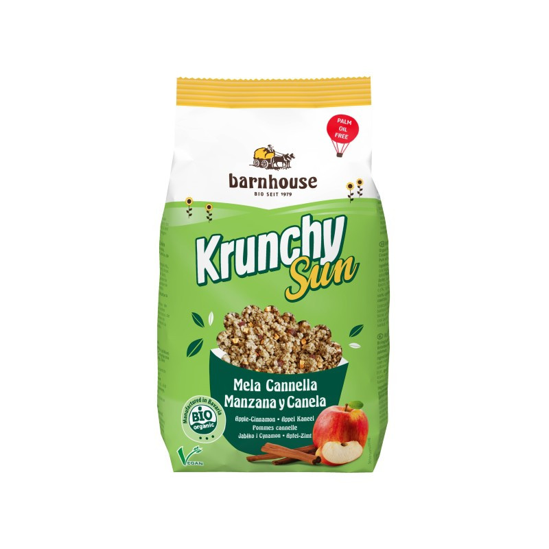Mustli Krunthy Sun Apple-Canela 375G Barnhouse