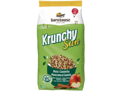 Muely Krunchy Sun Apple e Canela Bio 750G Barnhouse