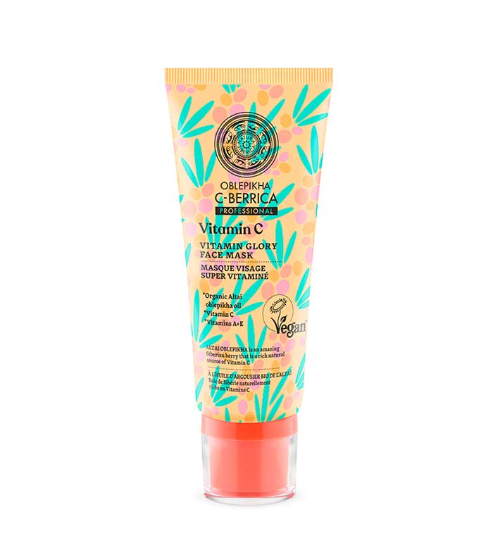Máscara Facial glory CBerrica Vitamina C 100ml – Natura Siberica