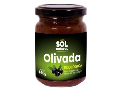 Olivada preta sob Aragon Bio 140g Sun Natural