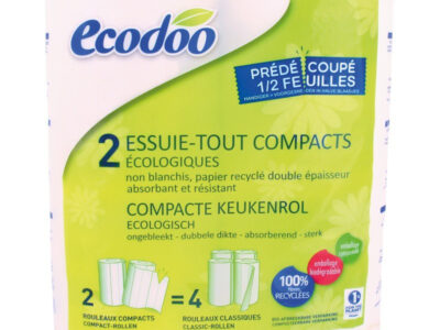 Papel compacto 100% reciclado 2US Ecodoo