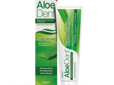 Dentifrico Triple Action Aloe e Q10 100ml Aloe Dent
