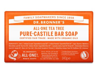 Pílula de sabão de árvore 140g Dr. Bronner's