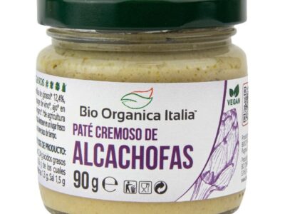 Pate de alcachofras bio 100 g Itália orgânica