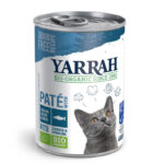 Pate para gatos de peixe com algas bio Can 400g Yarrah