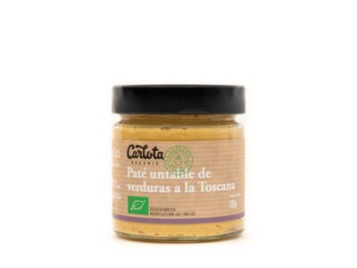 Vegetais para o toscana bio 180g carlota orgânica