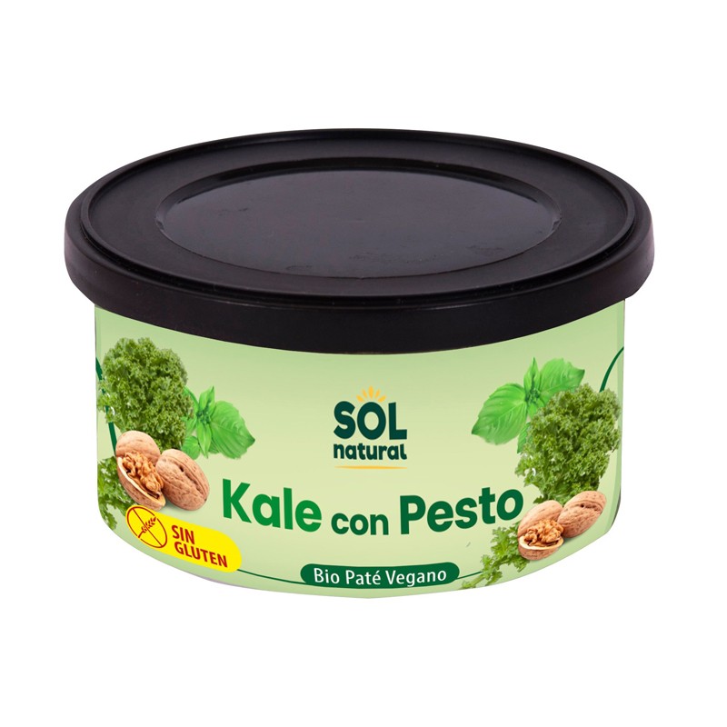 Pate vegano couve pesto bio 125g Sun Natural